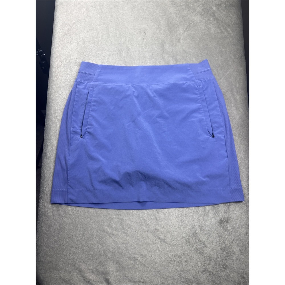 Athleta Brooklyn Heights Mid Rise Skort Lavender Workout Tennis Golf Size 10 EUC